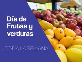 Fruta fresca en El Mayorista Mercado